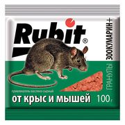 Рубит зоокумарин+ Гранулы 100гр [сырный]